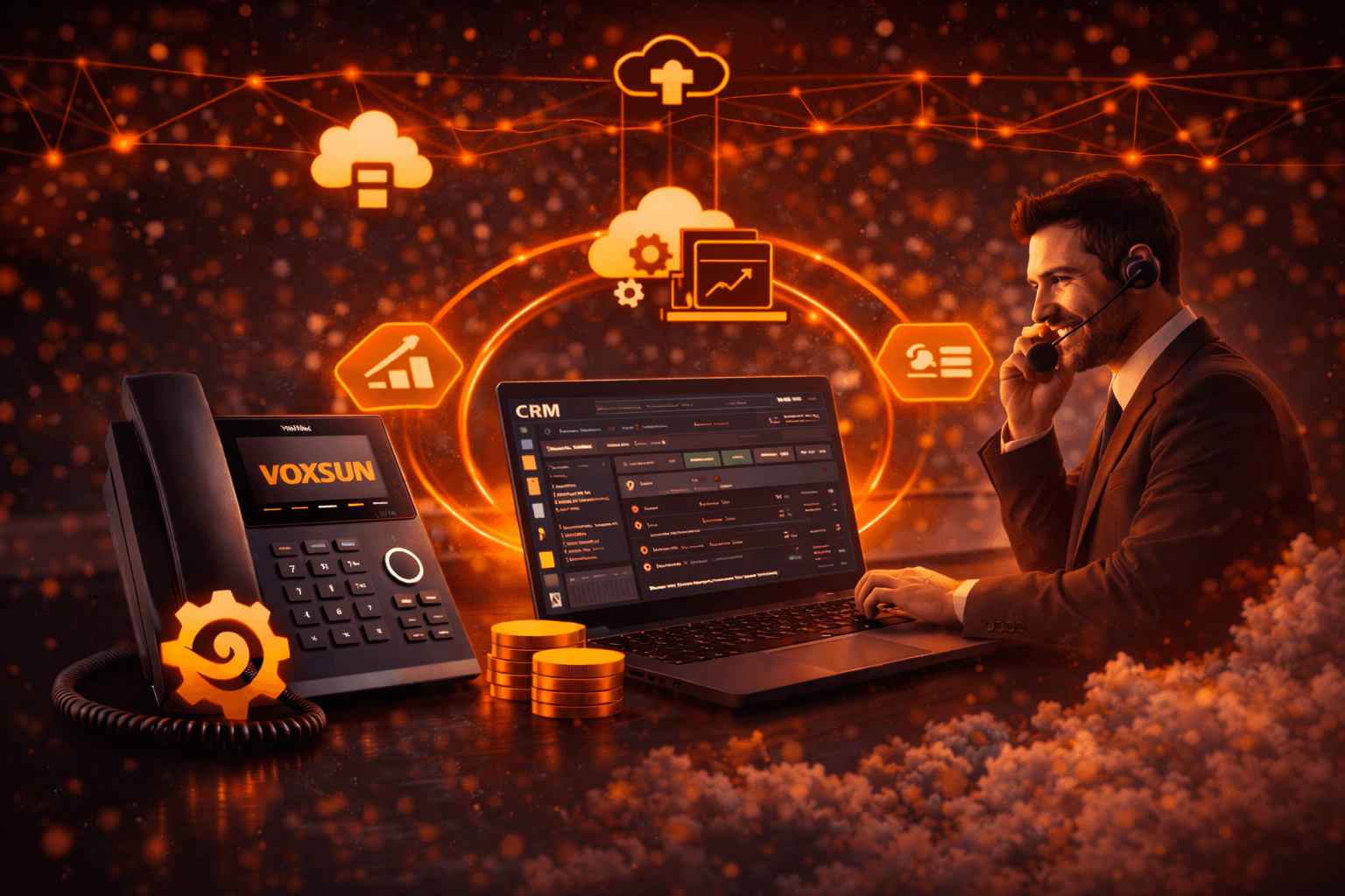 Ahorra tiempo y aumenta tus ventas integrando tu CRM con VoxSun