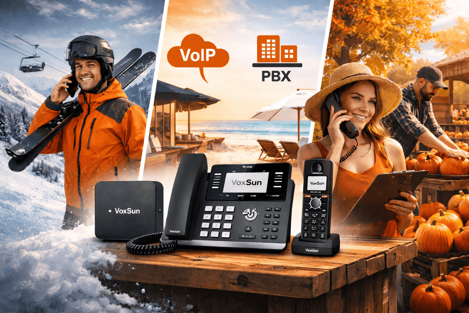 VoxSun: The Perfect Phone System for Seasonal Businesses