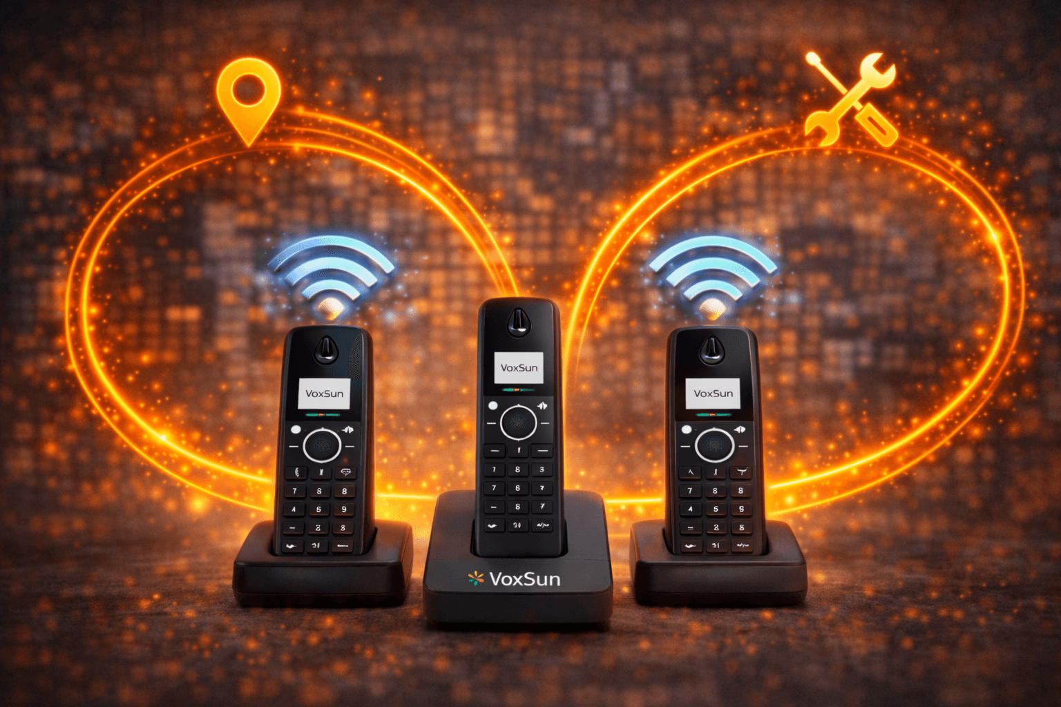 Discover VoxSun W5 Wireless DECT Phones: Where Mobility Meets Functionality