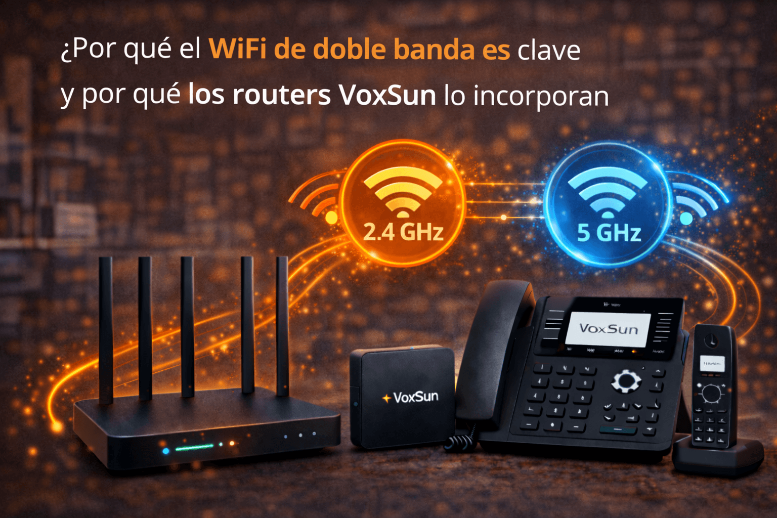 Routeurs VoxSun – une multitude de fonctionnalités à un prix incroyable