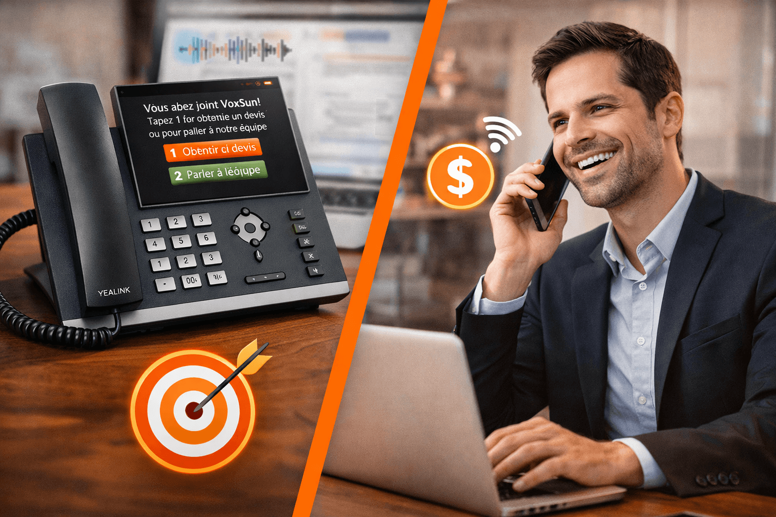 Secure more sales with VoxSun’s customizable voicemail features