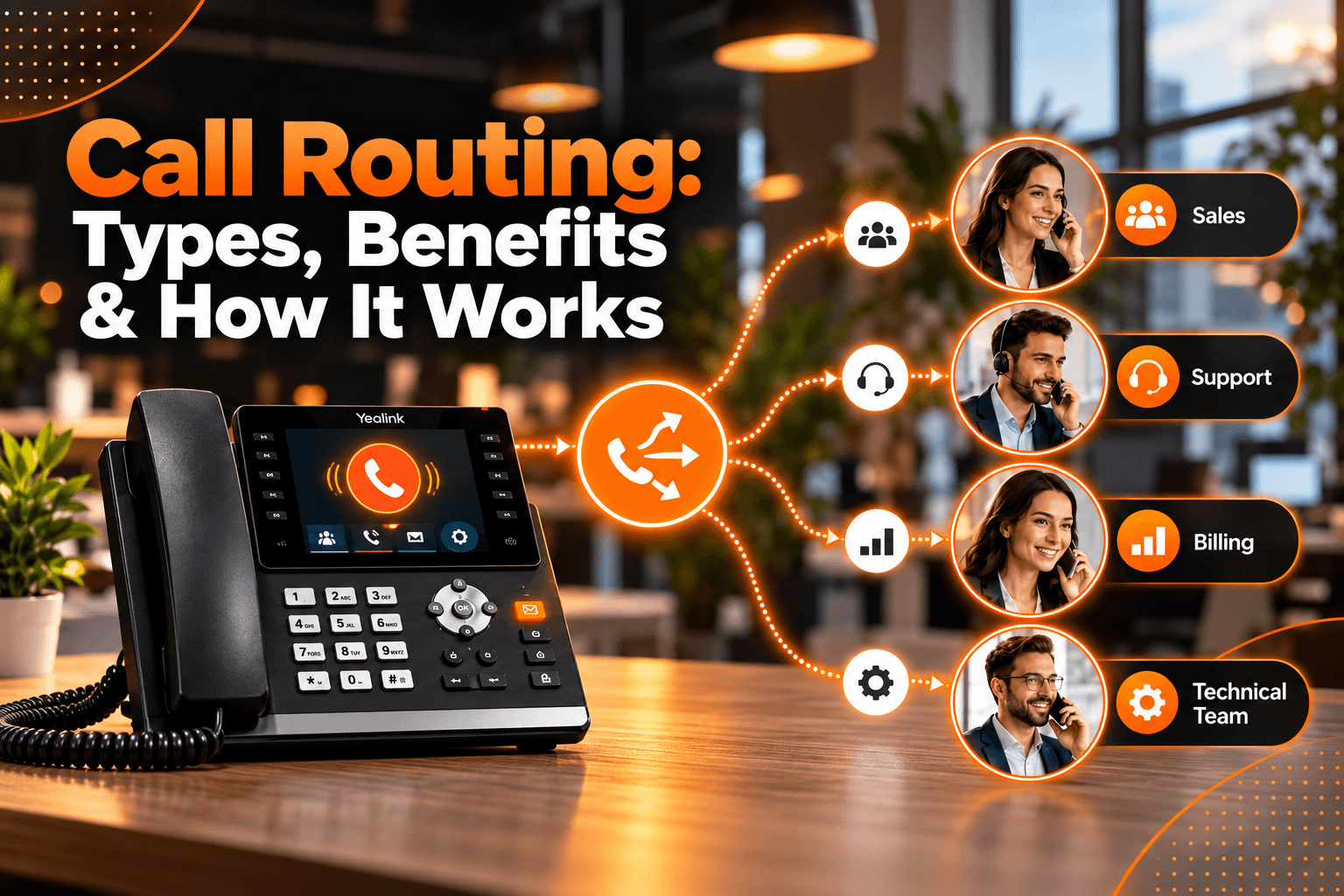 Call Routing: Types, Benefits and How It Works